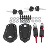 Universal Racing Car Flush Mount Quick Release Hood Latch Pin Locking Kit