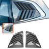 BMW X3 G01 2 x Carbon Look Rear Side Window Louvers (2018-2024)