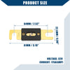 Car, Motorcycle, Boat - Gold Tone, Black 3 x Mini ANL 175A Fuses