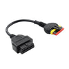 Benelli Motorcycle OBD2 Diagnostic Cable Adapter 6 to 16 Pin