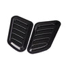 Car Decorative Air Flow Intake Hood Scoop Vent Bonnet Cover Black