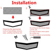 Car Bumper Hood Vent Grille 100x33cm - AU Ship Hexagonal Mesh Cover