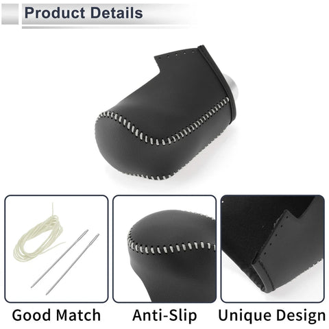 Mazda CX-30 (2020-2021) Black Beige Car Gear Shift Knob Cover