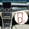 Mercedes-Benz GLA GLB EQA EQB 2020-2024 Brown Center Console Panel Sticker