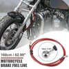 Motorcycle ATV Braided Brake Lines/160cm 10mm/Oil Clutch Hoses Line Pipe