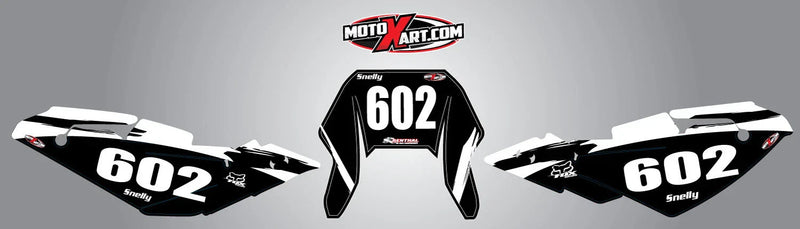 Husqvarna TE 250 310 Custom Number Plates & Stickers (2008-2013)