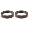 Motorcycle Brown Front Fork Damper Shock Absorber Oil Seal
