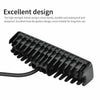 Boat Spots Light 18W waterproof 2x Black 12V Spreader LED Deck/Marine Lights