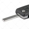 Peugeot 207 307 308 407 807 Remote Car Key Fob 2-Buttons 433FSK