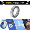 Scooter Wheel Deep Groove Ball Bearings P5 70x110x20mm 1 Pc