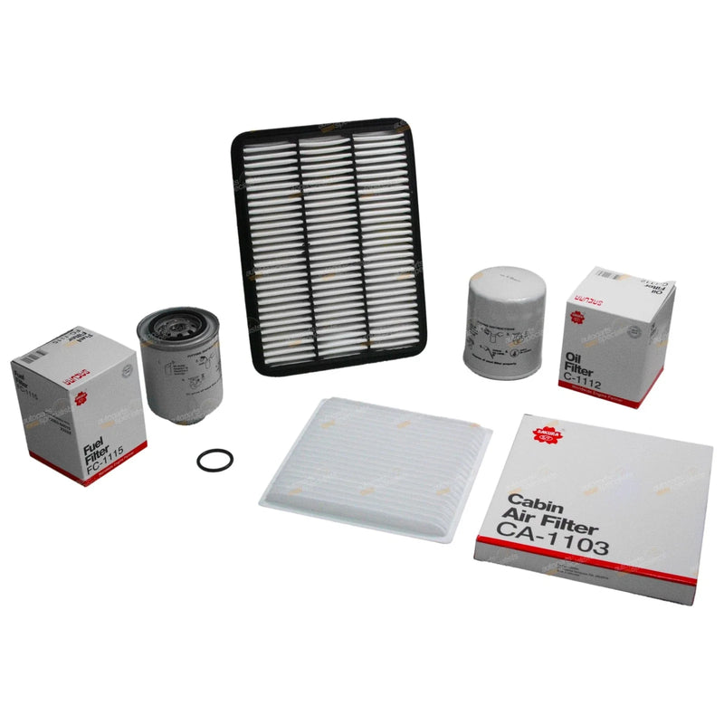 Landcruiser Prado KZJ120 Air Oil Fuel & Cabin Filter (2002–2009)