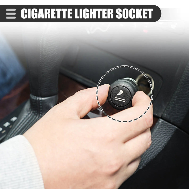 Ford E-150 (2009-2012) Black Cigarette Lighter Assembly