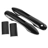 Toyota Hiace ABS Carbon Fiber Door Handle Cover Trim (2019-2024)