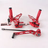 Suzuki GSXR600 GSXR750 Racing Rearsets 2 x Footpegs (2008-2009)