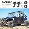 Polaris RZR 570 2 x Hood Latch Toggles With Grommets Washers (2012–2022)