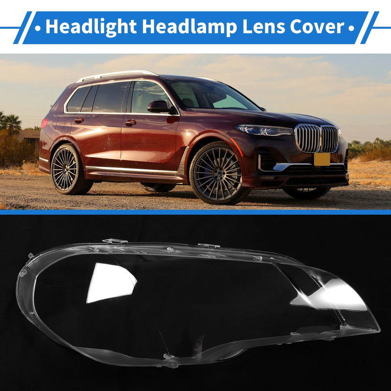 BMW X5 E70 Front Right Headlight Lens Cover (2008-2013)