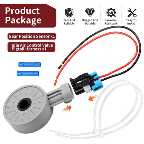 Polaris Ranger Crew XP 900 Gear Position Sensor & Harness (2017–2019)