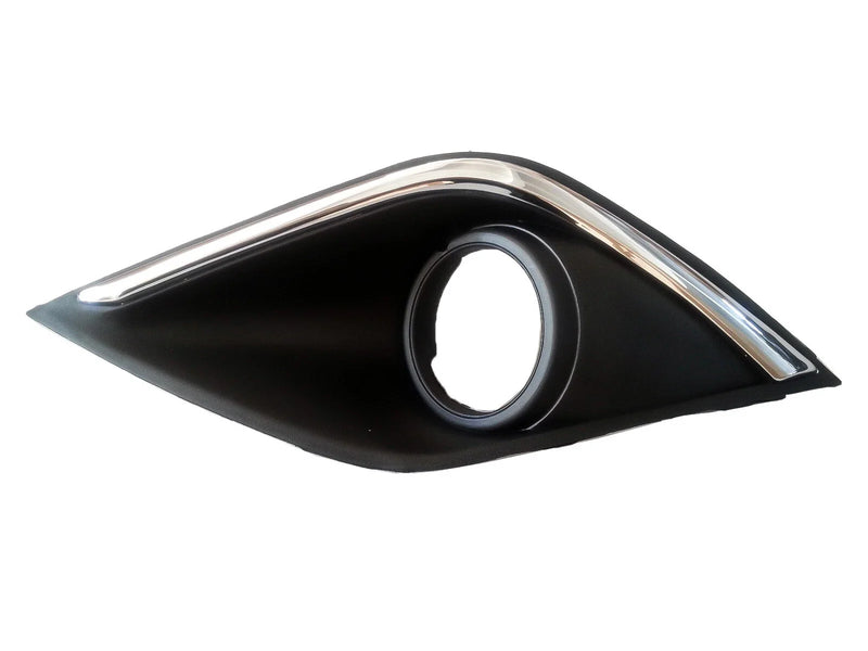 M Left Front Bar Grille With Fog Light Mount, Chrome Trim