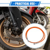Motorcycle Hydraulic Brake Hose Line Pipeline Orange 120cm 10mm