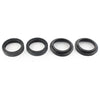 Bike 4 x Black 43X54 Motorcycle Front Fork Damper Shock Absorber Seal