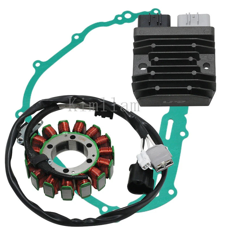 Yamaha YXR700F Rhino Magneto Stator, Voltage Rectifier, Gasket (2008-2013)