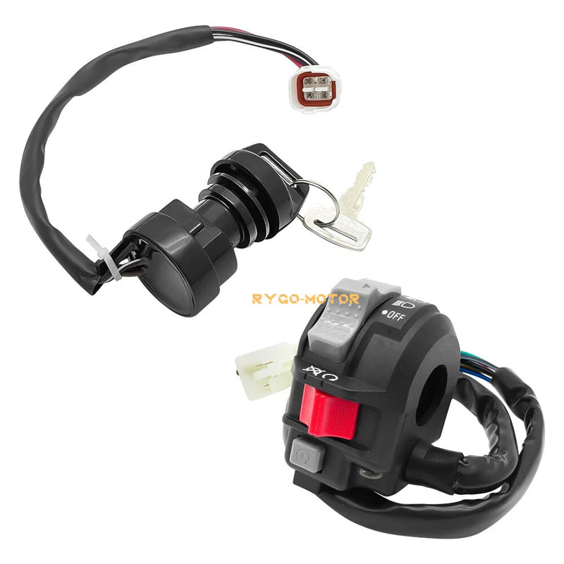 Yamaha Warrior 350 YFM350X Headlight Switch & Ignition Key Switch