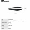 3 F36 F30 320i 325i Headlight Eyebrow Trim Decor Soft Parts (2013–2017)