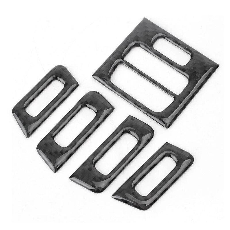 BMW E90 E92 Carbon Fiber Air Conditioner Outlet Trim Cover (2007-2013)
