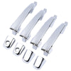 Exterior Door Handle Chrome Set 4 Fits Mitsubishi L200 Triton UTE 2005-14 D06
