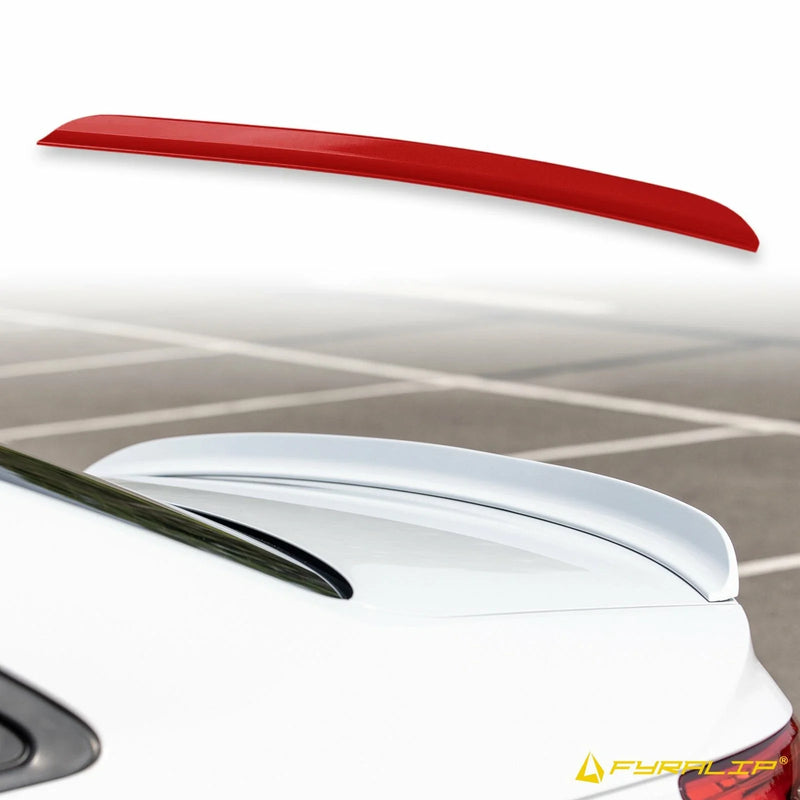 Cadillac DTS (2006-2011) Red WA505Q Boot Lip Spoiler