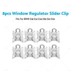 BMW E36 E32 E34 E85 E92 E93 8 x Window Regulator Slider Clip Bushes
