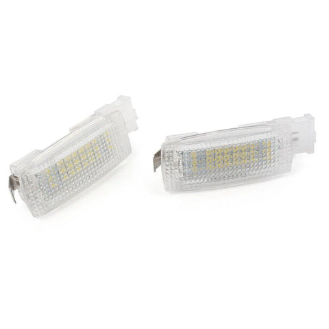 VW Golf Scirocco Passat 2 x Error Free LED SMD Vanity Mirror Visor Lights