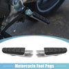 BMW Black 1 Pair 8mm Aluminum Aolly Footrest Footpeg