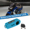 Motorcycle / Scooter / Bike Handlebar Lock / Universal / Throttle Grip Blue