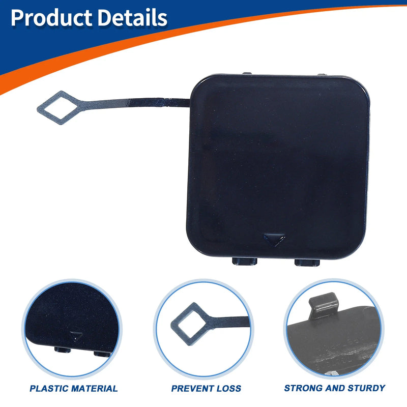 BMW 530i 540i (2017-2023) - Tanzanite Blue Rear Tow Hook Cover