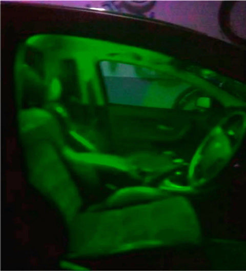 Nissan Silvia S13 S14 180SX Green LED Interior Light Kit (1989-1998)