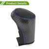 Chevrolet Malibu Black Carbon Fiber Black Blue Gear Shift Knob Cover