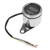 Motorcycle Digital Dual LED Speedometer Tachometer Gas Fuel Gauge