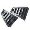 VW Golf MK7 MK7.5 (14-19) Pair Rear Window Side Vent Shutter Louvers