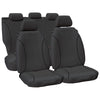 Hilux GGN25 KUN26 4WD Front & Rear / Heavy Duty Canvas Car Seat Covers (2009–2015)