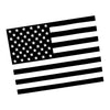 Dodge Ram 1500 3500 Rear Window American Flag Decal (2009-2023)