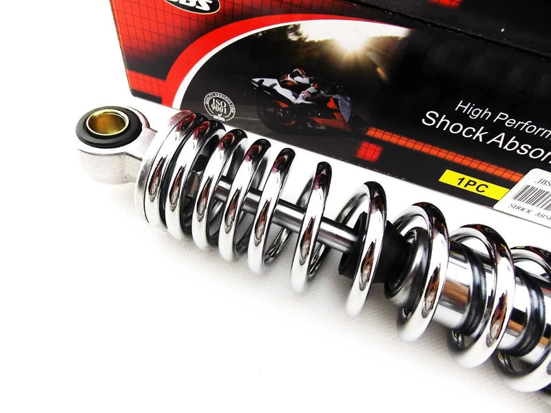 Honda CB350K 317mm JBS Chrome Rear Shock Absorbers (1968-1973)