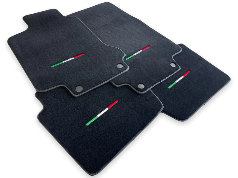 Maserati GranTurismo Black Carpets LHD Floor Mats (2007-2020)