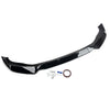 BMW G01 X3 X4 M-Sport Gloss Black Front Bumper Lip Splitters (2022-2024)