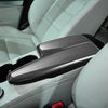 Benz C W204 E W212 2 x Carbon Fiber Center Armrest Box Panel Cover Trim