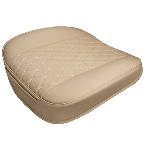 Various Models Beige PU Leather Car Seat Cushion Covers