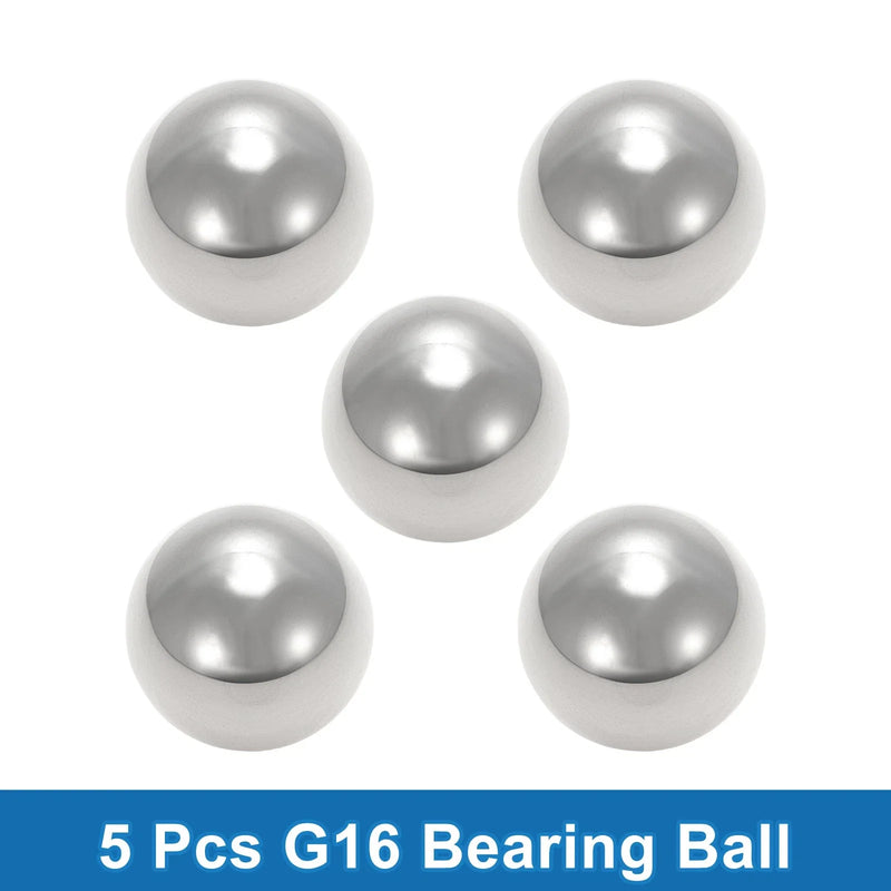 G16 Bearing / 29.0mm / Ball Bearing Steel Silver Tone 5 Pcs