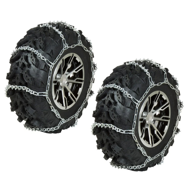 Polaris Trail Blazer 250 Pair / Front Tire Chains V-Bar (1990-2006)