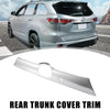 Toyota Highlander Chrome Plated ABS Rear Trunk Cover Trim (2014-2018)
