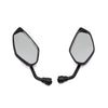 Motorcycle Scooter Pair / 2 x / Adjustable Polygon Rear Side View Mirror